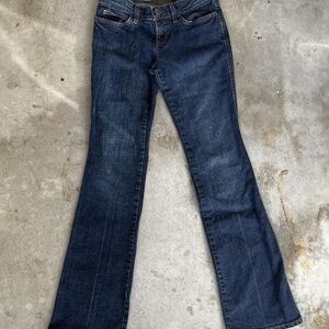 GAP Women's Dark Blue Straight Leg Jeans